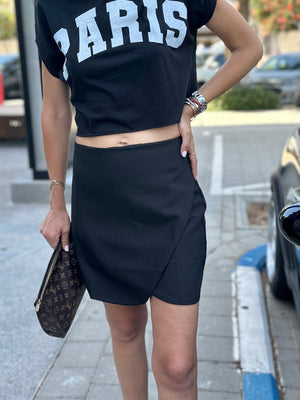 Mix mini skirt